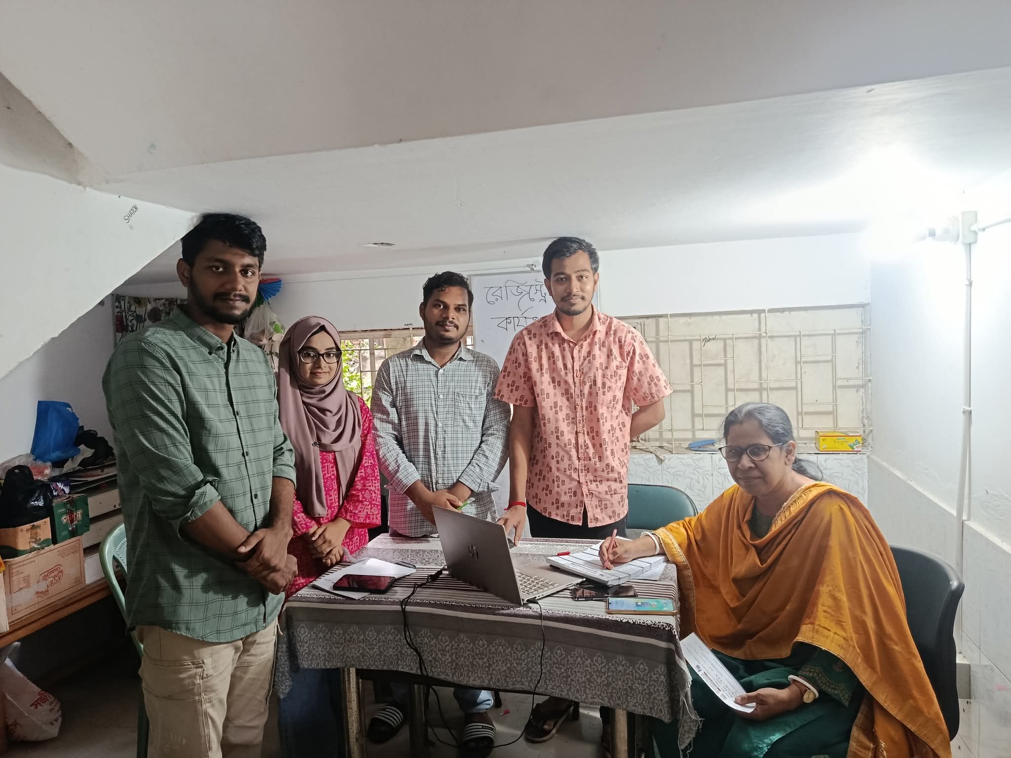 রাজশাহী কলেজের ১৫০ বছর পূর্তি: এসপিসি (SPC)-এর রেজিস্ট্রেশন বুথ পরিদর্শন ও শিক্ষকদের নিবন্ধন সম্পন্ন